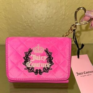 Juicy Couture Pink Quilted Wallet